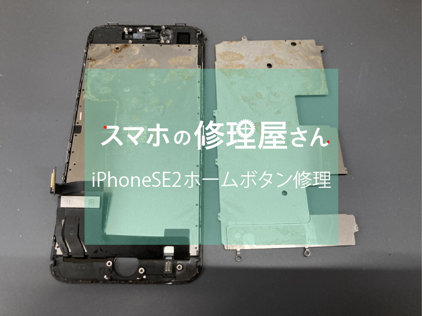 加古川市の方よりiPhoneSE第2世代ホームボタンが押せない症状の修理